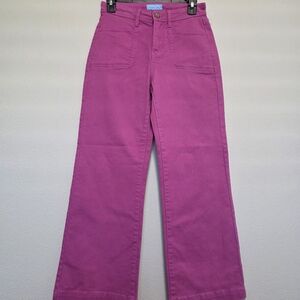 Draper James Orchid Wide Leg Jean Size 2